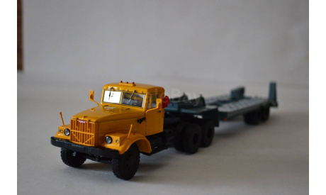 КРАЗ 258 с п.пр. ЧМЗАП 5523, масштабная модель, Автоистория (АИСТ), 1:43, 1/43