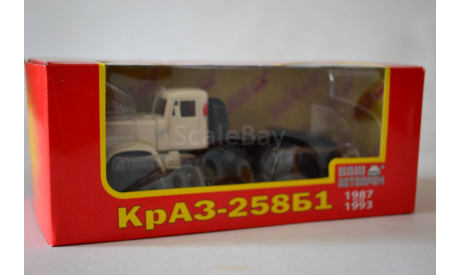 Краз 258Б1 (1987-1993) бел, масштабная модель, НАП-АРТ, scale43