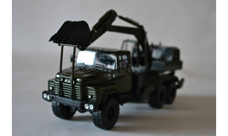 Краз 260 ЭО 4421А хаки, масштабная модель, НАП-АРТ, 1:43, 1/43