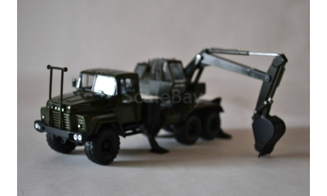 Краз 260 ЭО 4421А хаки, масштабная модель, НАП-АРТ, 1:43, 1/43