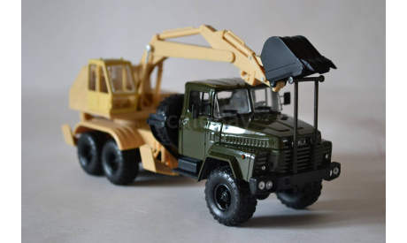 Краз 260 ЭО 4421А хаки беж, масштабная модель, НАП-АРТ, 1:43, 1/43