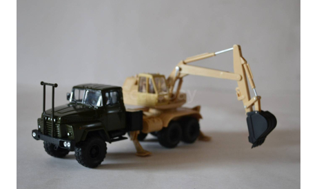 Краз 260 ЭО 4421А хаки беж, масштабная модель, НАП-АРТ, 1:43, 1/43