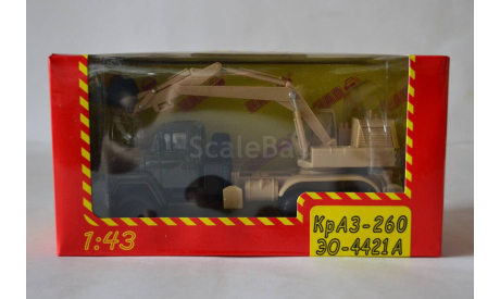 Краз 260 ЭО 4421А хаки беж, масштабная модель, НАП-АРТ, 1:43, 1/43