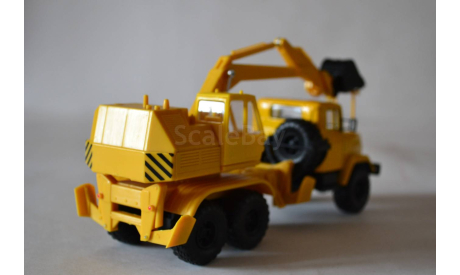 Краз 6322 ЭО 4421  жёлт, масштабная модель, НАП-АРТ, 1:43, 1/43