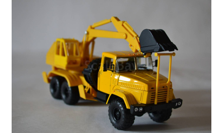 Краз 6322 ЭО 4421  жёлт, масштабная модель, НАП-АРТ, 1:43, 1/43