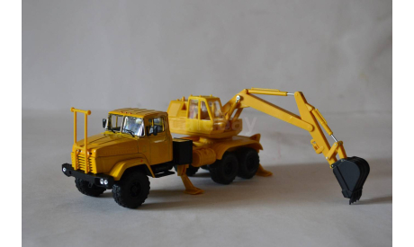 Краз 6322 ЭО 4421  жёлт, масштабная модель, НАП-АРТ, 1:43, 1/43