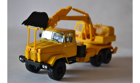 Краз 6322 ЭО 4421  жёлт, масштабная модель, НАП-АРТ, 1:43, 1/43