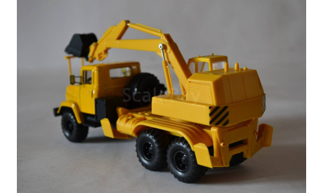 Краз 6322 ЭО 4421  жёлт, масштабная модель, НАП-АРТ, 1:43, 1/43