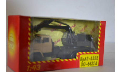 Краз - 6322 ЭО-4421А (Н-744), масштабная модель, НАП-АРТ, scale43