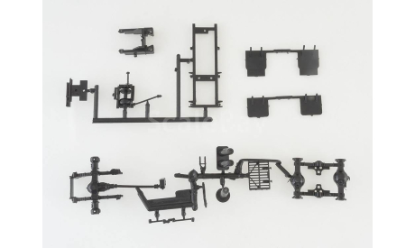 Сборная модель КРАЗ-255Б1 бортовой, сборная модель автомобиля, AVD Models, scale43