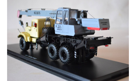 КС 3575 (255Б) беж.сер, масштабная модель, КрАЗ, Start Scale Models (SSM), 1:43, 1/43