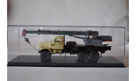 КС 3575 (255Б) беж.сер, масштабная модель, КрАЗ, Start Scale Models (SSM), 1:43, 1/43