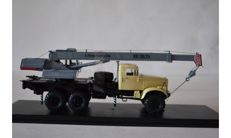 КС 3575 (255Б) беж.сер, масштабная модель, КрАЗ, Start Scale Models (SSM), 1:43, 1/43