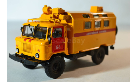 Кунг К 66 аварийная служба, масштабная модель, Автоистория (АИСТ), scale43, ГАЗ