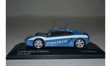 Lamborghini Gallardo 2004 Polizia (103590), масштабная модель, Minichamps, scale43
