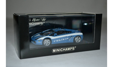 Lamborghini Gallardo 2004 Polizia (103590), масштабная модель, Minichamps, scale43