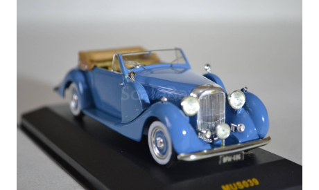 Lagonda LG6 Drophead Coupe 1938 (038), сборная модель автомобиля, IXO Museum (серия MUS), scale43