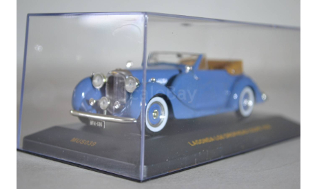 Lagonda LG6 Drophead Coupe 1938 (038), сборная модель автомобиля, IXO Museum (серия MUS), scale43