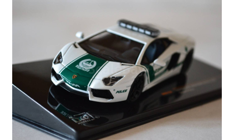 Lamborghini Avendator LP700_4 2912 Dubai police, масштабная модель, IXO Road (серии MOC, CLC), scale43