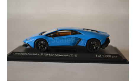 Lamborghini Avendator LP720-4 50 Anniversario   2013 (500), масштабная модель, WhiteBox, 1:43, 1/43