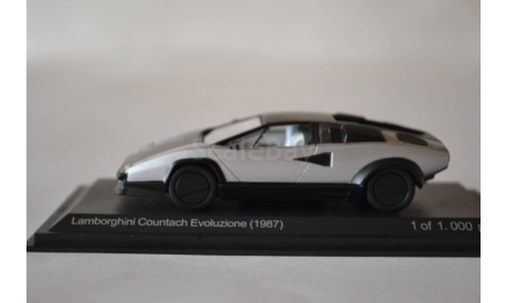 Lamborghini Countach Evoluzione UN  (512), масштабная модель, WhiteBox, scale43