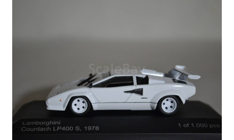 Lamborghini Countach  LP400 S 1978  (Wh.), масштабная модель, WhiteBox, scale43