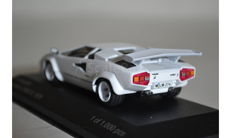 Lamborghini Countach  LP400 S 1978  (Wh.), масштабная модель, WhiteBox, scale43