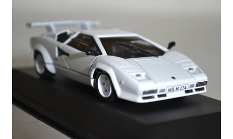 Lamborghini Countach  LP400 S 1978  (Wh.), масштабная модель, WhiteBox, scale43