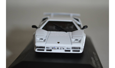 Lamborghini Countach  LP400 S 1978  (Wh.), масштабная модель, WhiteBox, scale43