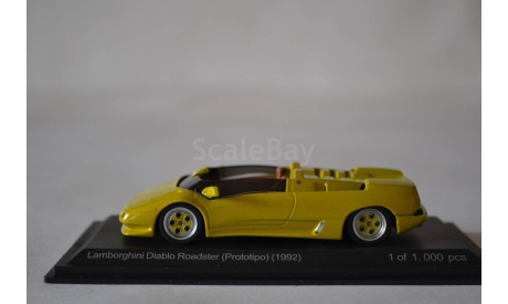 Lamborghini Diablo Roadster (506), масштабная модель, WhiteBox, scale43