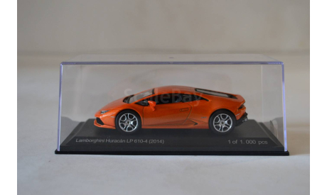 Lamborghini Huracan, масштабная модель, WhiteBox, scale43
