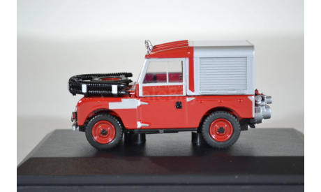 Land Rover 88 Fire Appliance 1955 (пожарный фургон), масштабная модель, Oxford, 1:43, 1/43