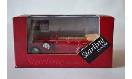 Lancia Astura IV Seria Ministeriale  1938 red, масштабная модель, Starline, scale43
