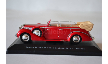 Lancia Astura IV Seria Ministeriale  1938 red, масштабная модель, Starline, scale43