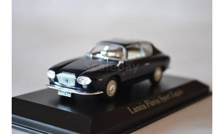 Lancia Flavia Sport Zagato 1962 blue, масштабная модель, Norev, 1:43, 1/43