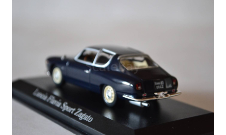 Lancia Flavia Sport Zagato 1962 blue, масштабная модель, Norev, 1:43, 1/43