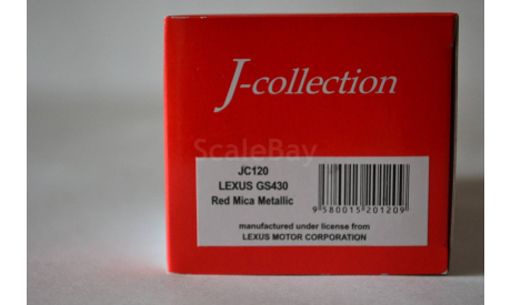 Lexus GS430 (JC120), масштабная модель, J-Collection, scale43