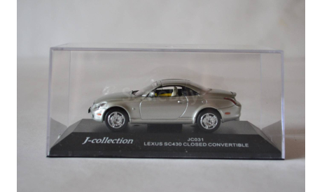 Lexus SC430 Closed Convertible    2009, масштабная модель, J-Collection, scale43