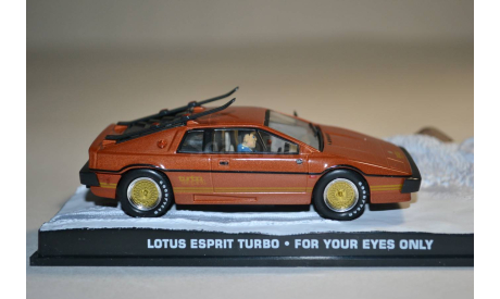 Lotus Esprit Turbo (007 For your eyes only ), сборная модель автомобиля, Ge Fabbri, 1:43, 1/43