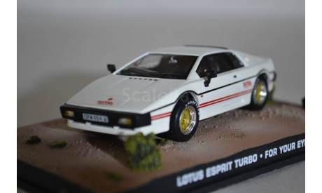 Lotus Esprit Turbo (For Your Eyes Only), сборная модель автомобиля, Ge Fabbri, scale43
