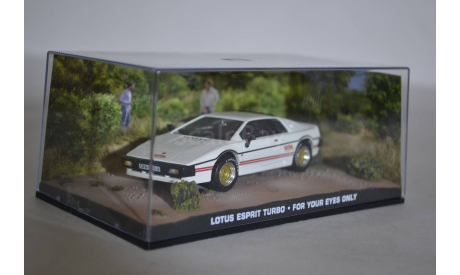 Lotus Esprit Turbo (For Your Eyes Only), сборная модель автомобиля, Ge Fabbri, scale43