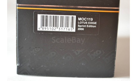 Lotus EXIGE Sprint Edition 2006  (119), масштабная модель, IXO Rally (серии RAC, RAM), scale43