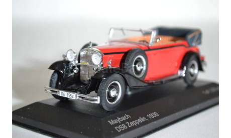 Maybach DS8 Zeppelin 1930 (Red), масштабная модель, WhiteBox, scale43