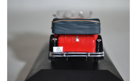 Maybach DS8 Zeppelin 1930 (Red), масштабная модель, WhiteBox, scale43