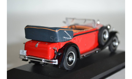 Maybach DS8 Zeppelin 1930 (Red), масштабная модель, WhiteBox, scale43