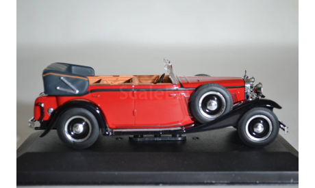 Maybach DS8 Zeppelin 1930 (Red), масштабная модель, WhiteBox, scale43