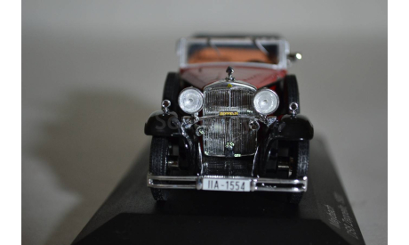 Maybach DS8 Zeppelin 1930 (Red), масштабная модель, WhiteBox, scale43