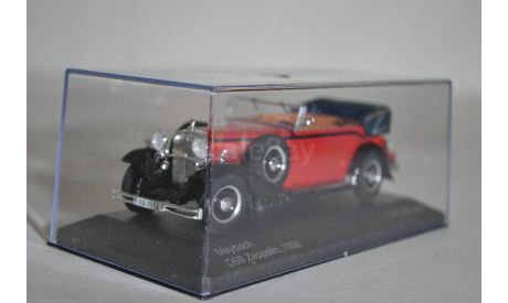 Maybach DS8 Zeppelin 1930 (Red), масштабная модель, WhiteBox, scale43