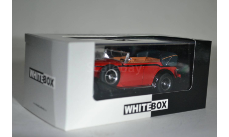 Maybach DS8 Zeppelin 1930 (Red), масштабная модель, WhiteBox, scale43
