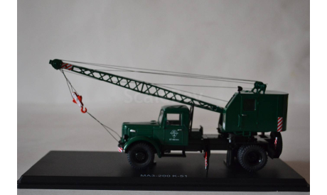 Маз 200 К 51 (1165)), масштабная модель, Start Scale Models (SSM), 1:43, 1/43